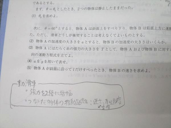 物理 S 2021 テキスト＋板書+配布プリント 物理 S 2021 テキスト＋板書+配布プリント