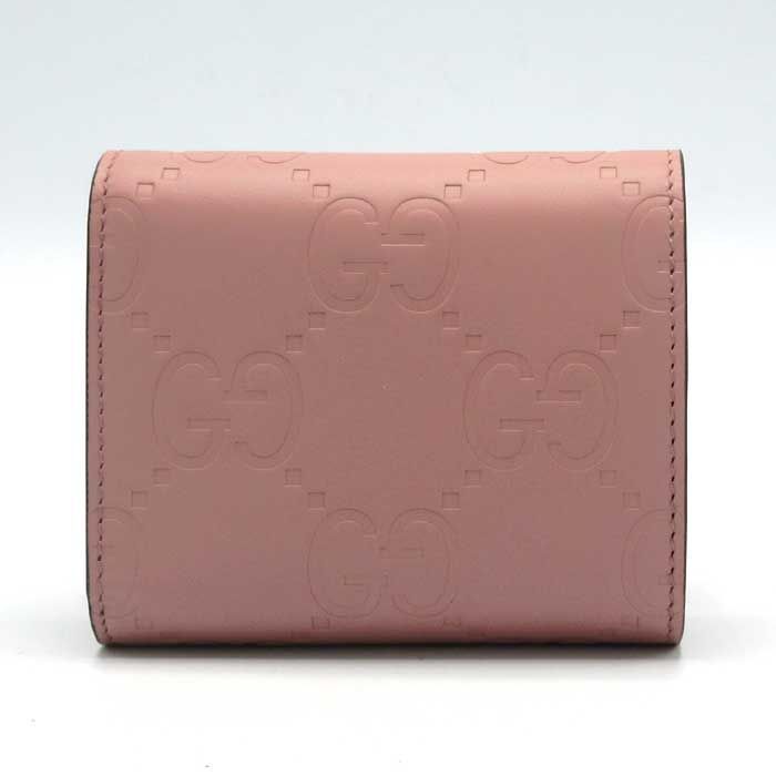 グッチ 財布 三つ折り財布 GUCCI GILBERT GGレザー ウォレット 772793  