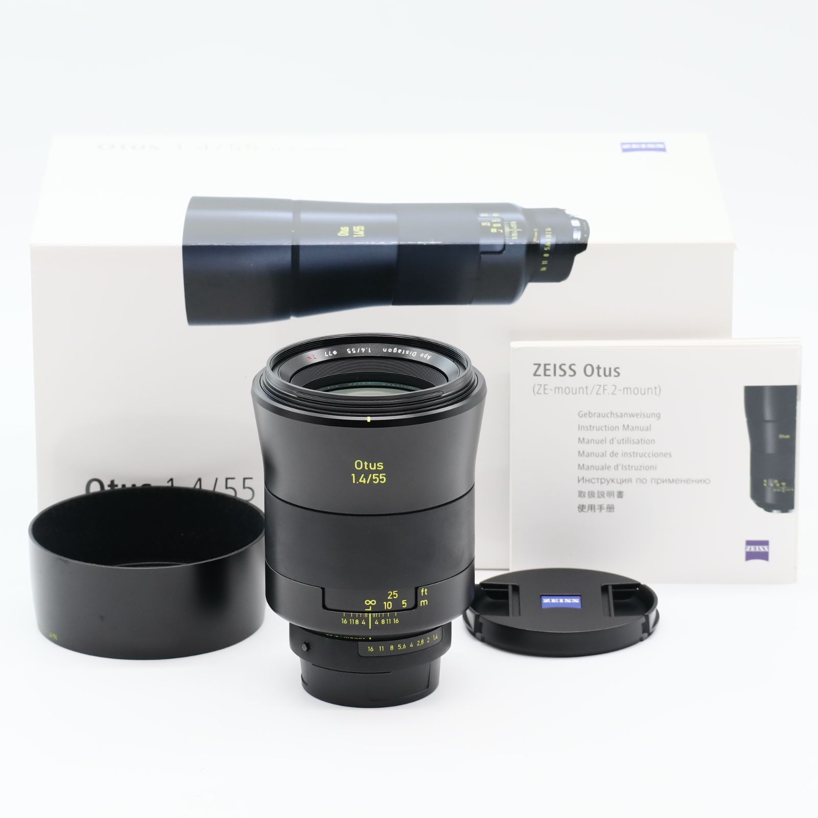 Carl Zeiss 単焦点レンズ Otus 1.4/55 ZF.2 フルサイズ対応 ニコンF用 #3477