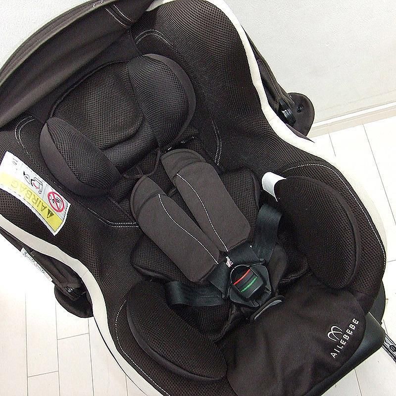 チャイルドシート エールベベ クルット3iプレミアム ISOFIX【D.程度中