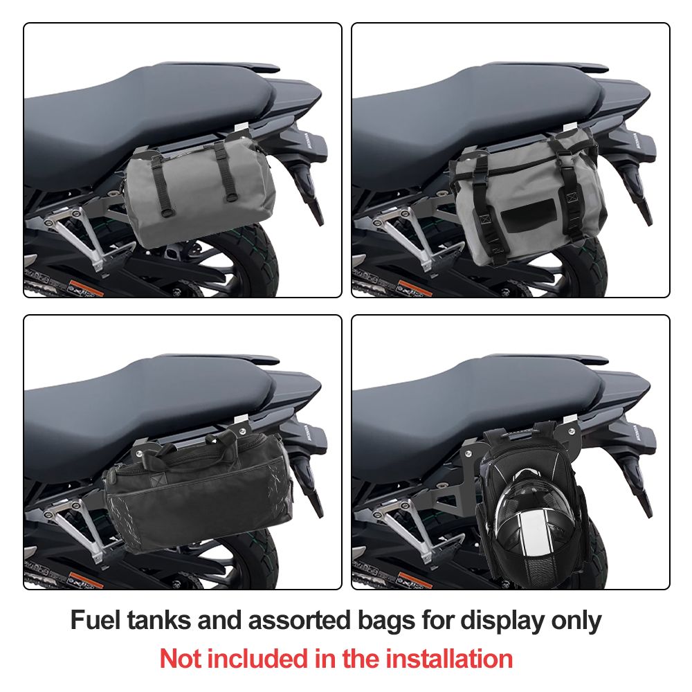 バイク 二輪サイドラゲッジラック ホンダ CB500X 2019-2025 2025 CB500 X サドルバッグサポートバーマウントブラケット パニアラック BRIGHTFACE_UK