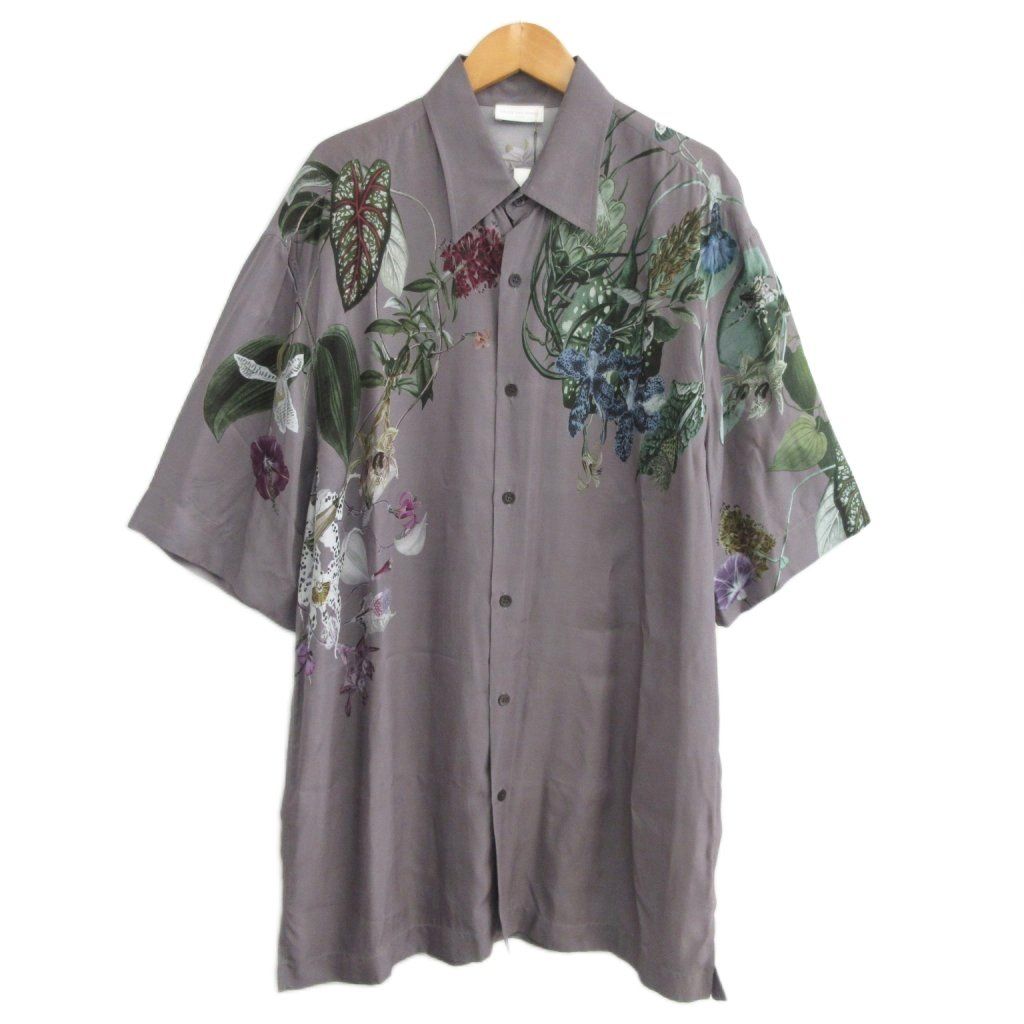 未使用 DRIES VAN NOTEN 25SS シャツ CASSIDYE M Cassidye Shirt in Blue