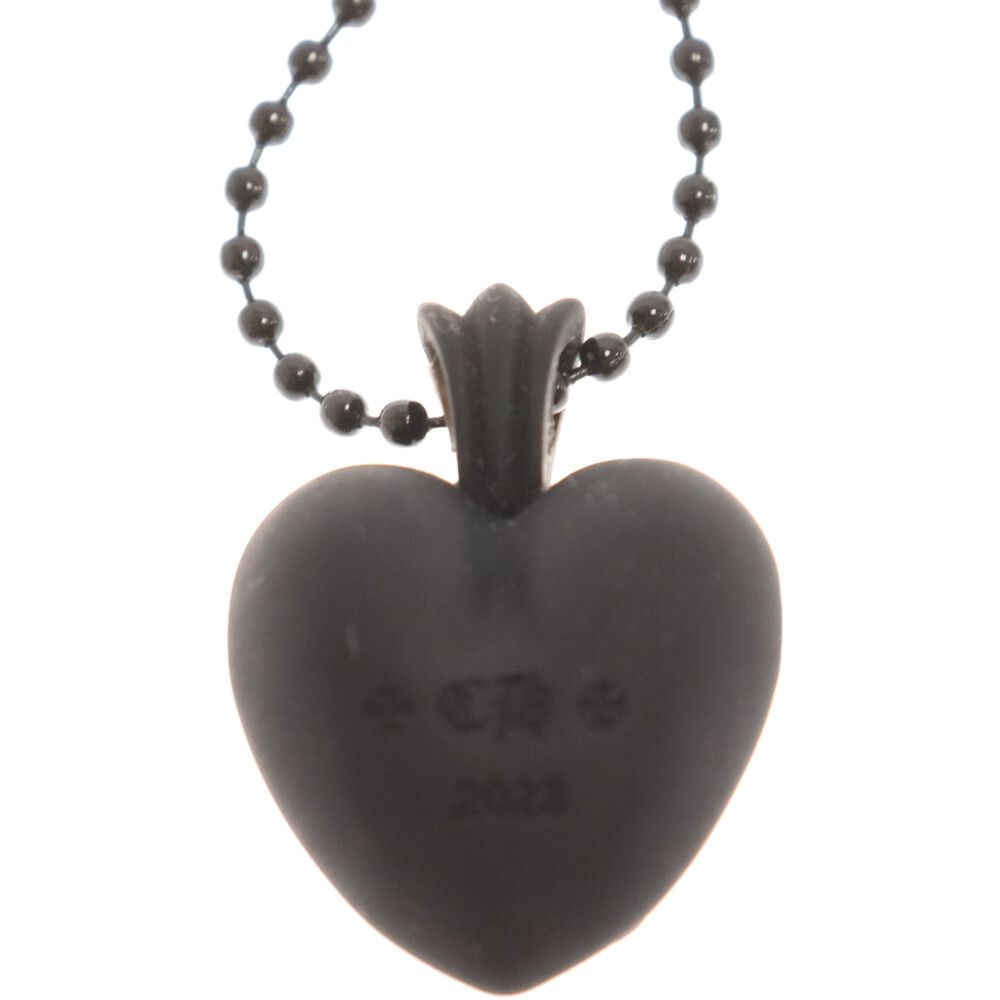 CHROME HEARTS (クロムハーツ) 23SS Silicone Rubber Heart Necklace 