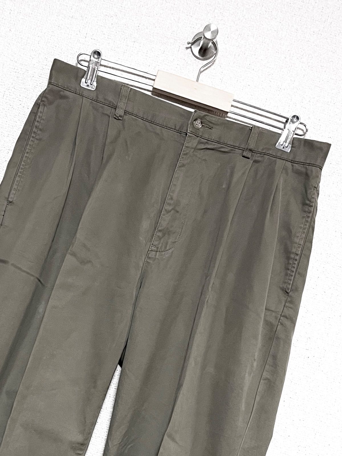 Polo RALPH LAUREN】90s HAMMOND 2タック チノパンツ 33/30 ポロラルフ