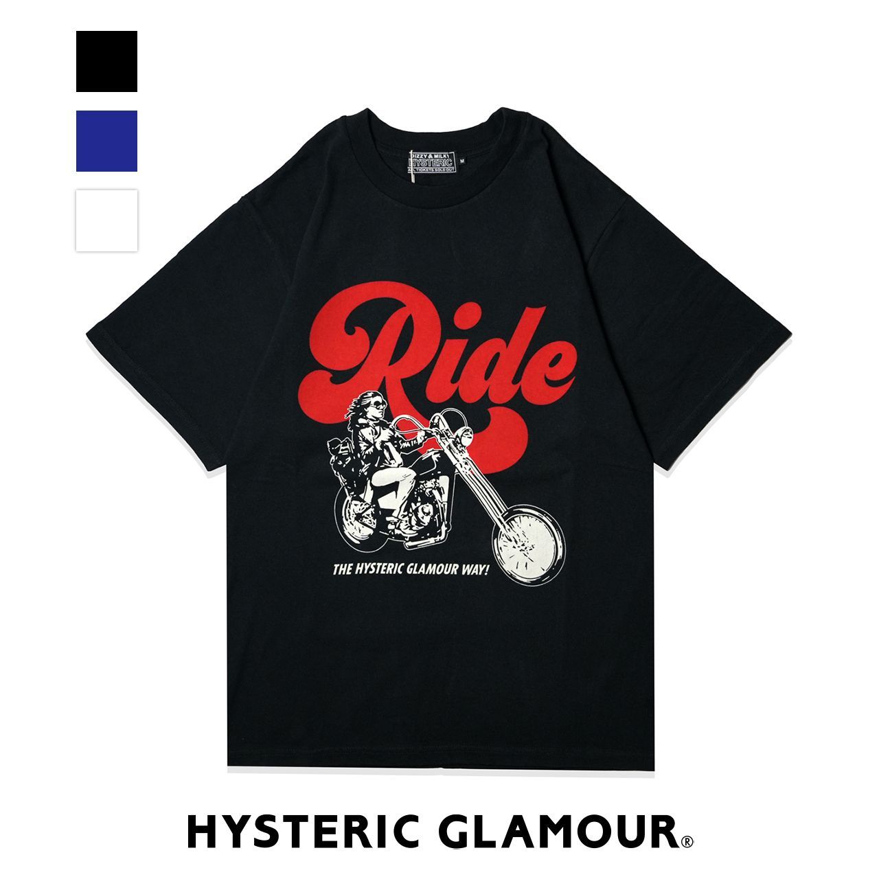 ★タグ付き★ヒステリックグラマー RIDING HIGH Tシャツ XL RIDING HIGH Tシャツ｜RUDE GALLERY、LOST CONTROL、ROLL 販売店