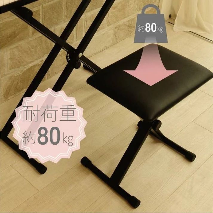 ピアノスタンド＋椅子白