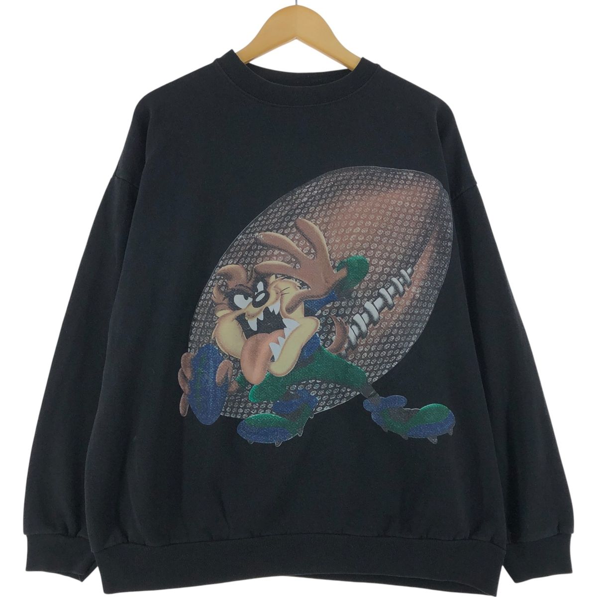 ルーニーテューンズ　タズマニアンデビルスウェット　トレーナー　古着 90's Looney Tunes/ルーニー・テューンズ 