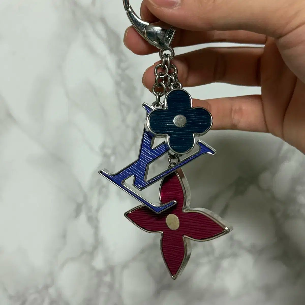 LOUIS VUITTON ポルトクレブルーミング フラワーBB キーホルダー Louis