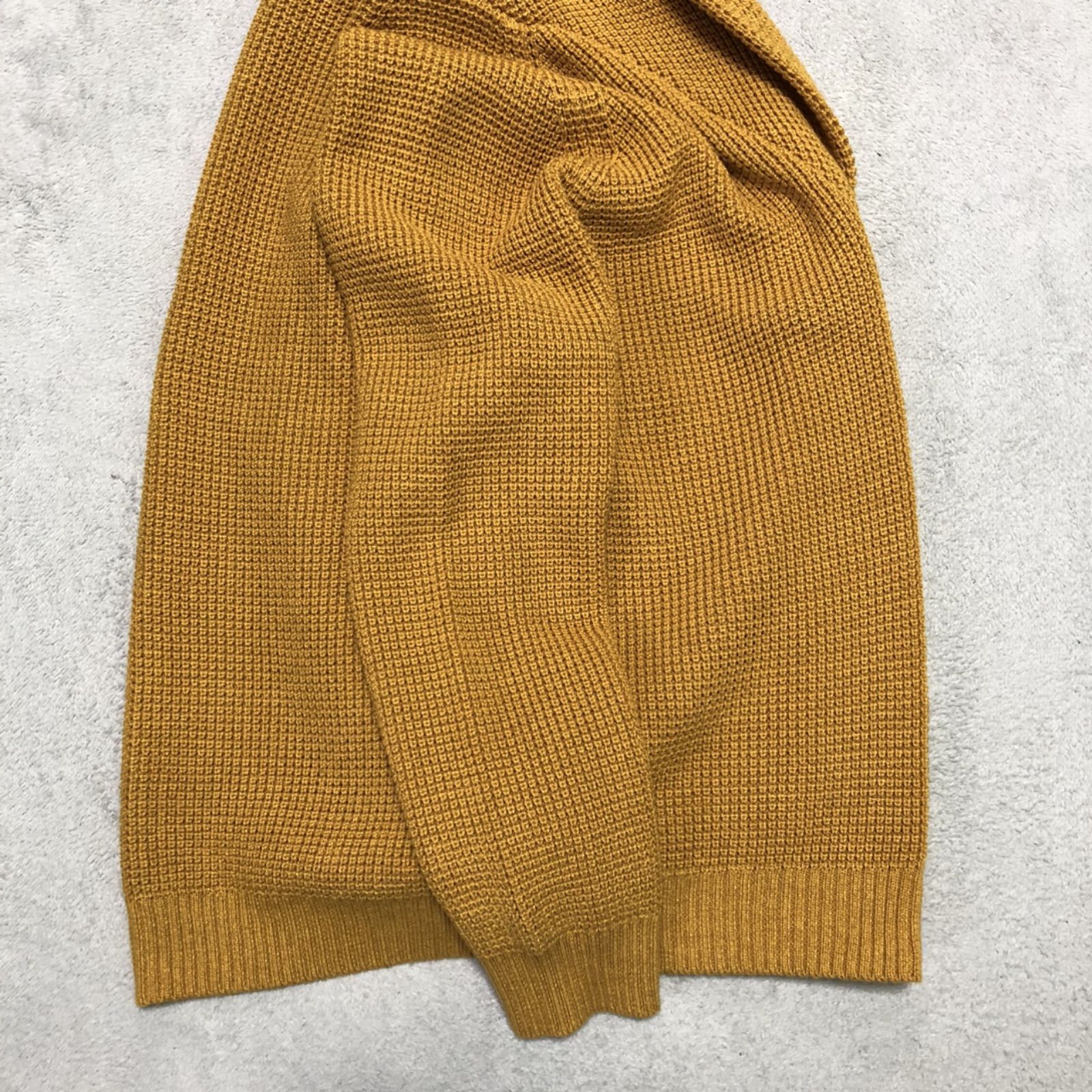 バーニーズニューヨーク ニット カーディガン ショールカラー