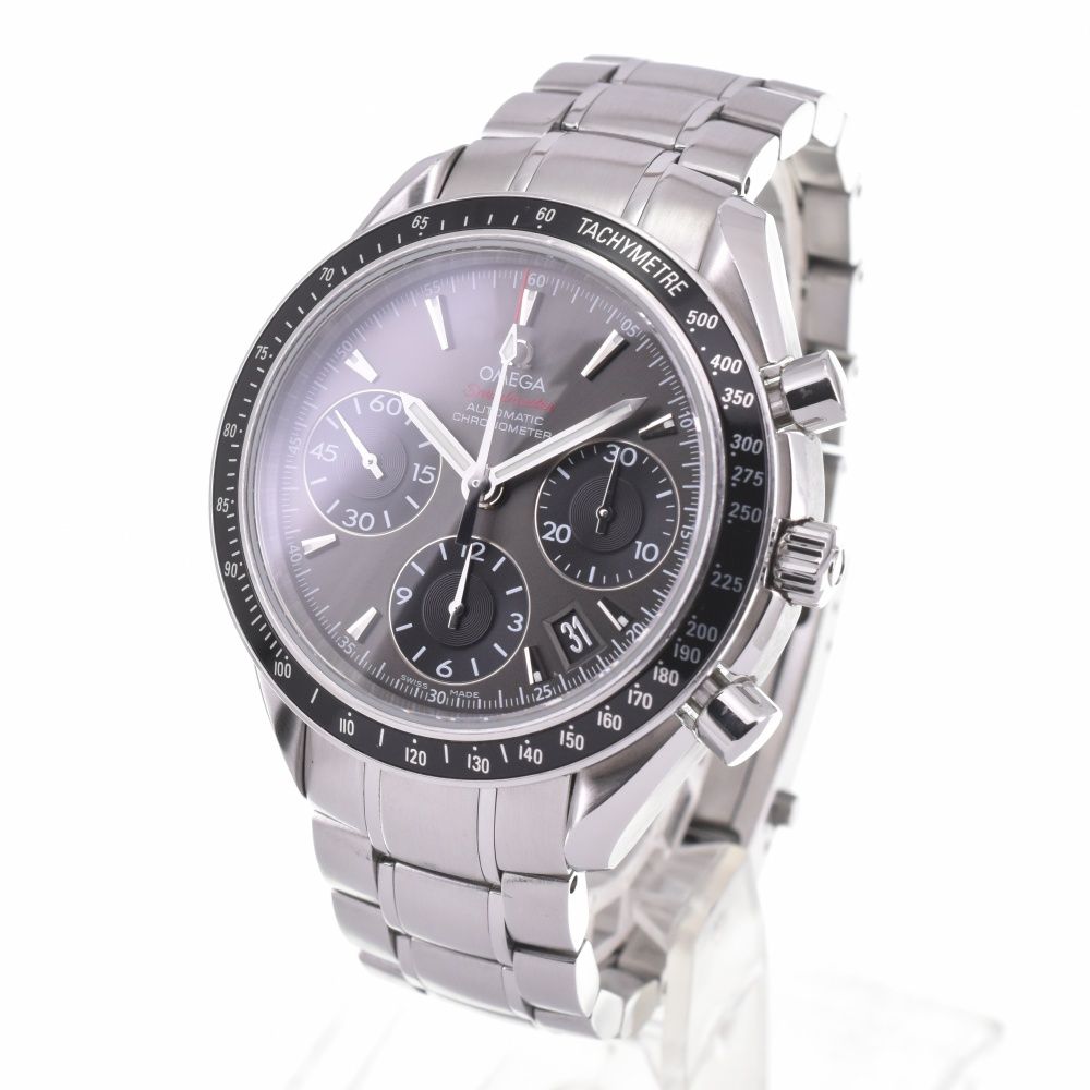 オメガ OMEGA 323.30.40.40.06.001 スピードマスター クロノグラフ デイト 自動巻き メンズ J 142541