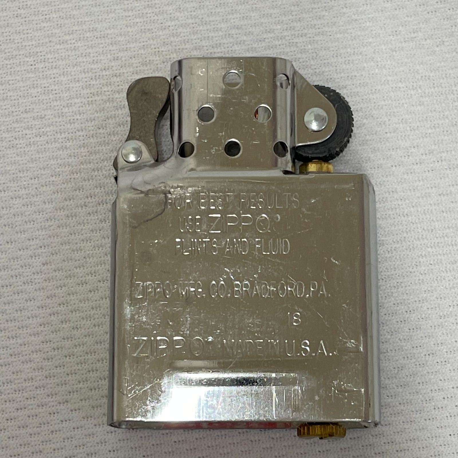 □Zippo ジッポ 20YEARS オイルライター 動作・着火・未確認 ジャンク品 A24-202 - メルカリ