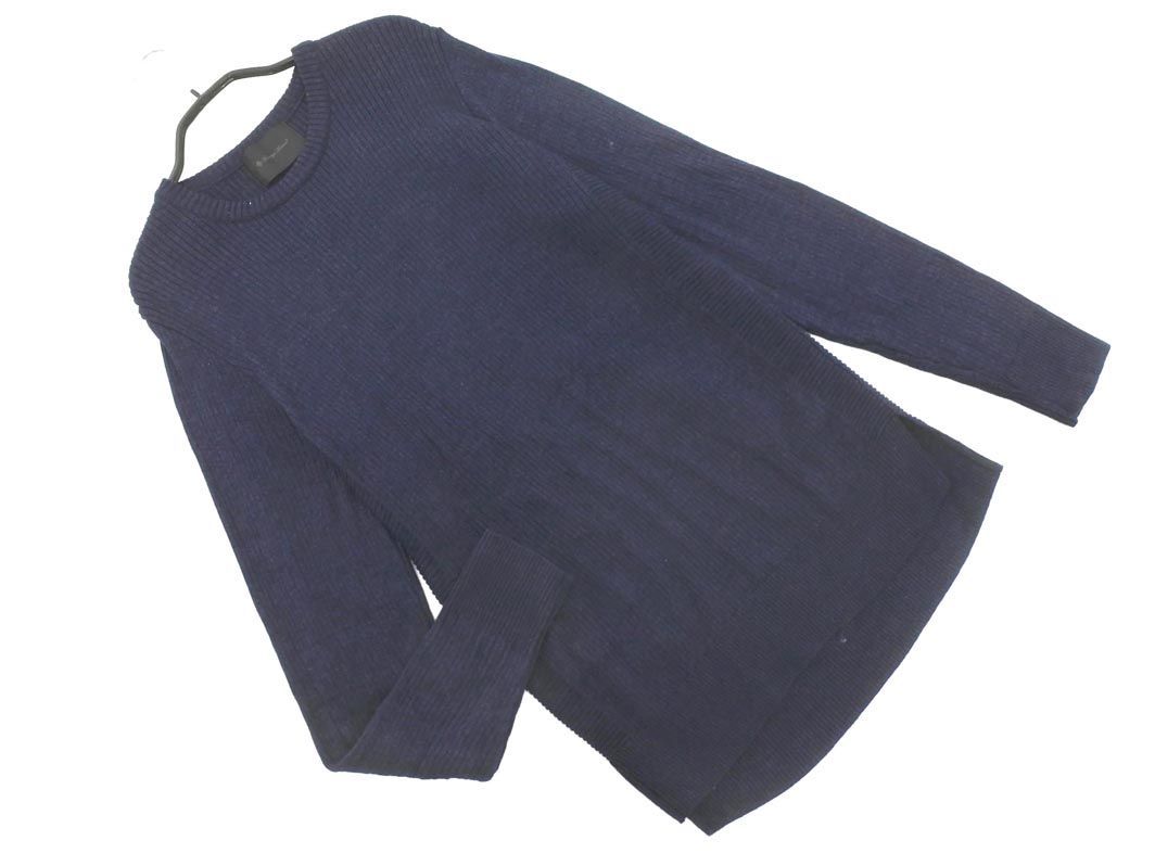 LOUNGELIZARD ラウンジリザード クルーネック リブニット カットソー size1/濃紺 メンズ ブランドリユースABJ メルカリ