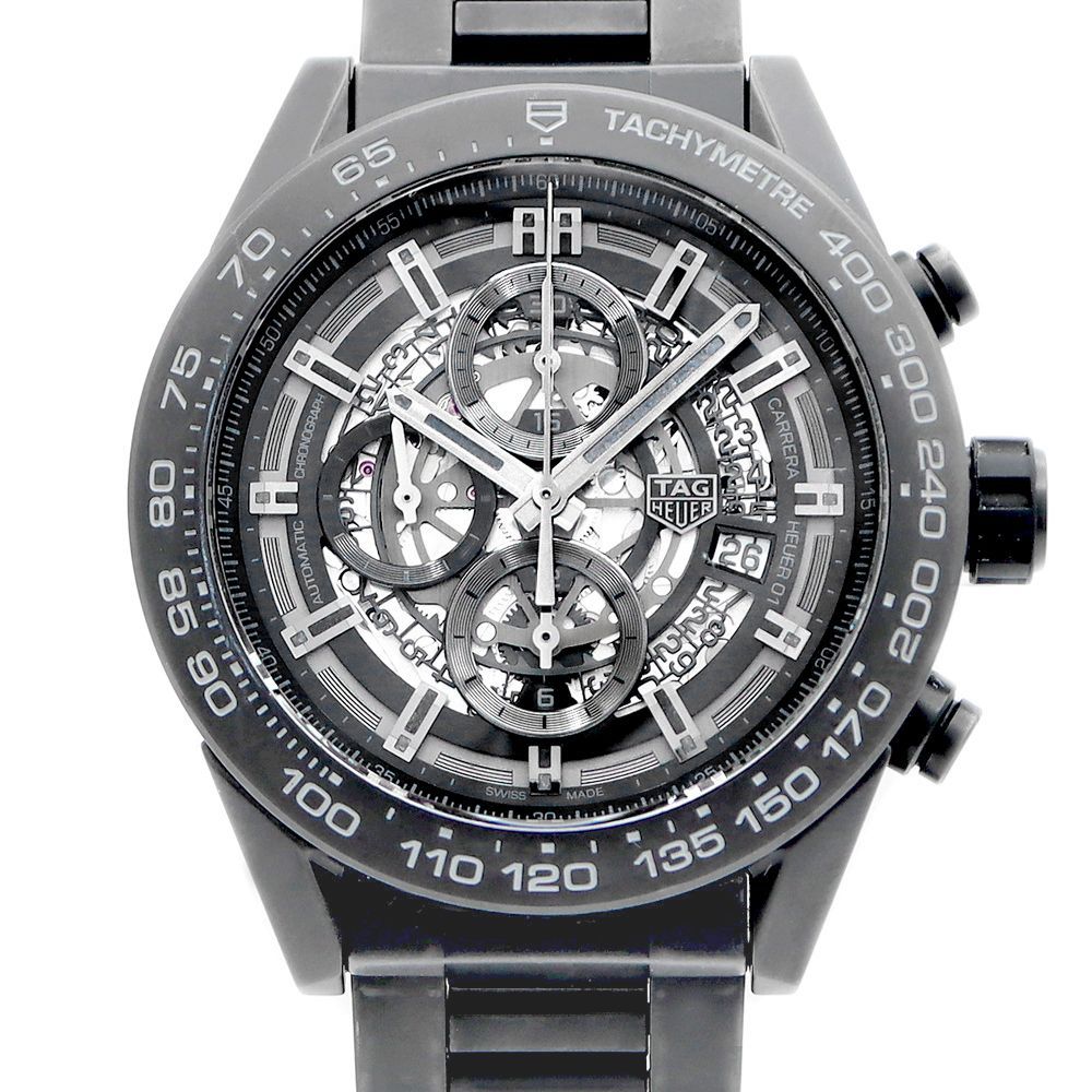 内部点検済 TAG Heuer タグホイヤー カレラ キャリバー ホイヤー01  
