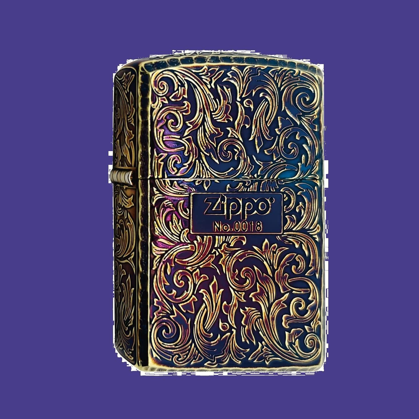 特価商品】唐草 高級BOX付き 162GI ZIPPO(ジッポー）アーマー限定