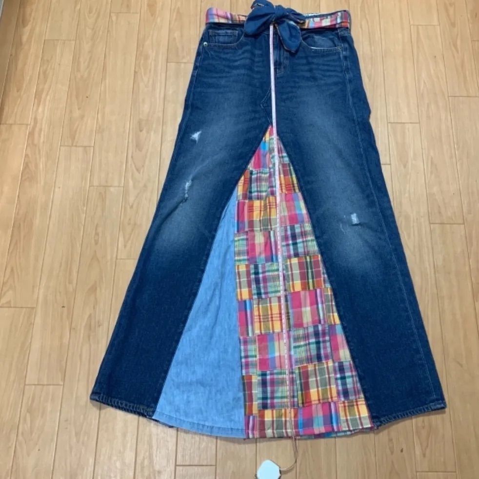 ピンクハウス☆デニム地ロングスカート ピンクハウス☆レア！デニム