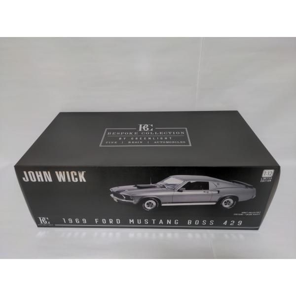 【未開封品】 ジョン ウィック 1/43 マスタング ボス 429 グリーンライト 限定モデル 映画 ジョン・ウィック 1969年