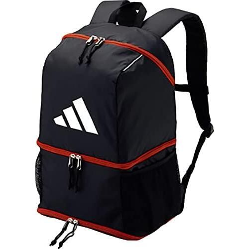 アディダス(adidas) ボール用デイパック サッカー フットサル リュック ADP40BKR 黒×赤 24L