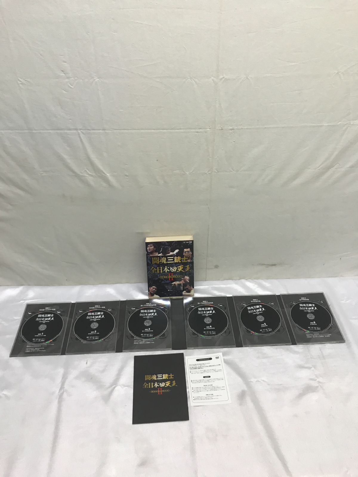 闘魂三銃士×全日本四天王II 秘蔵外国人世代闘争篇 DVD-BOX6枚組 闘魂三銃士×全日本四天王II~秘蔵外国人世代闘争篇~ DVD-BOX6枚組