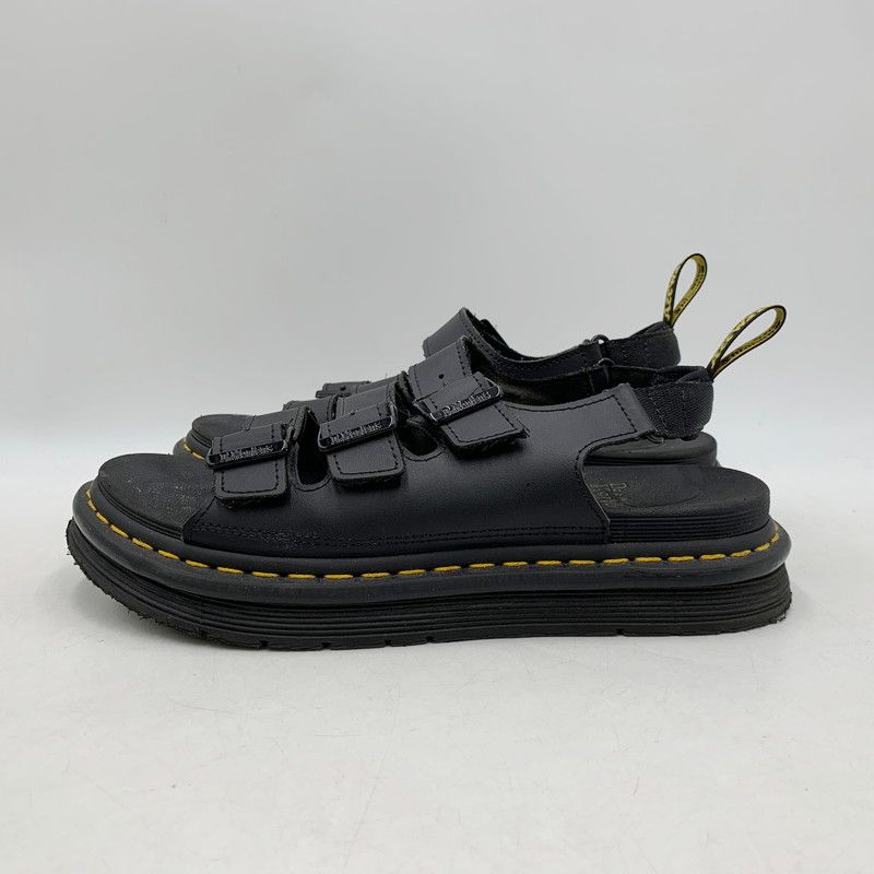 Dr. Martens ブラックサンダル SOLOMAN Dr.Martens ドクターマーチン 国内正規品 メンズ サンダル