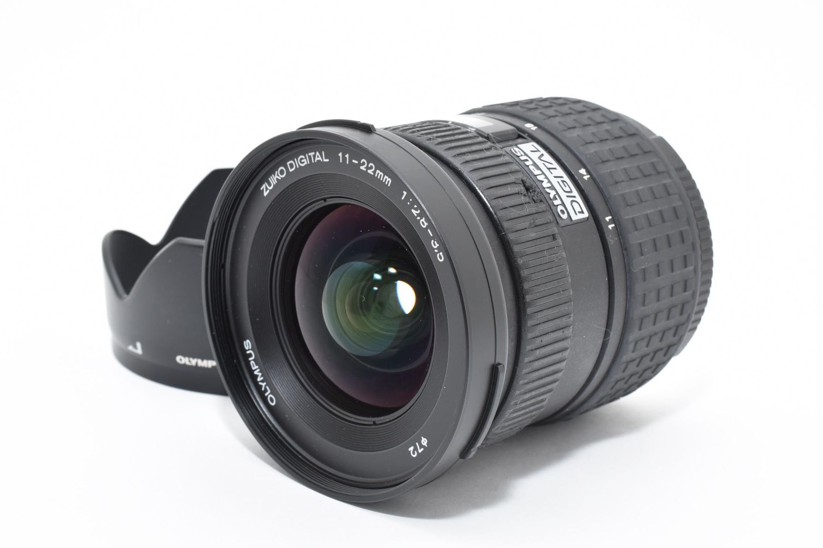 レンズ光学 オリンパス OLYMPUS ZUIKO DIGITAL 11-22mm F2.8-3.5 フード付属 LL66 5765