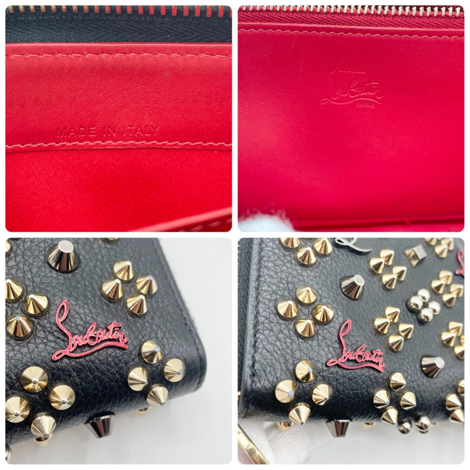美品✨CHRISTIAN LOUBOUTIN クリスチャンルブタン 長財布 レディース  