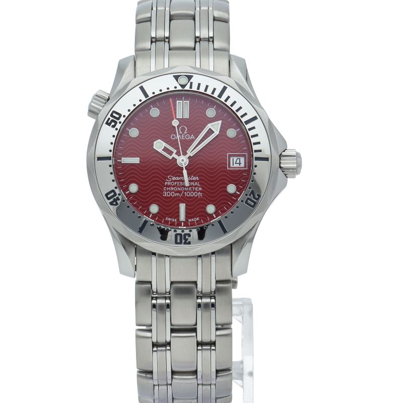 オメガ シーマスター300M オートマチック 36mm レッド
