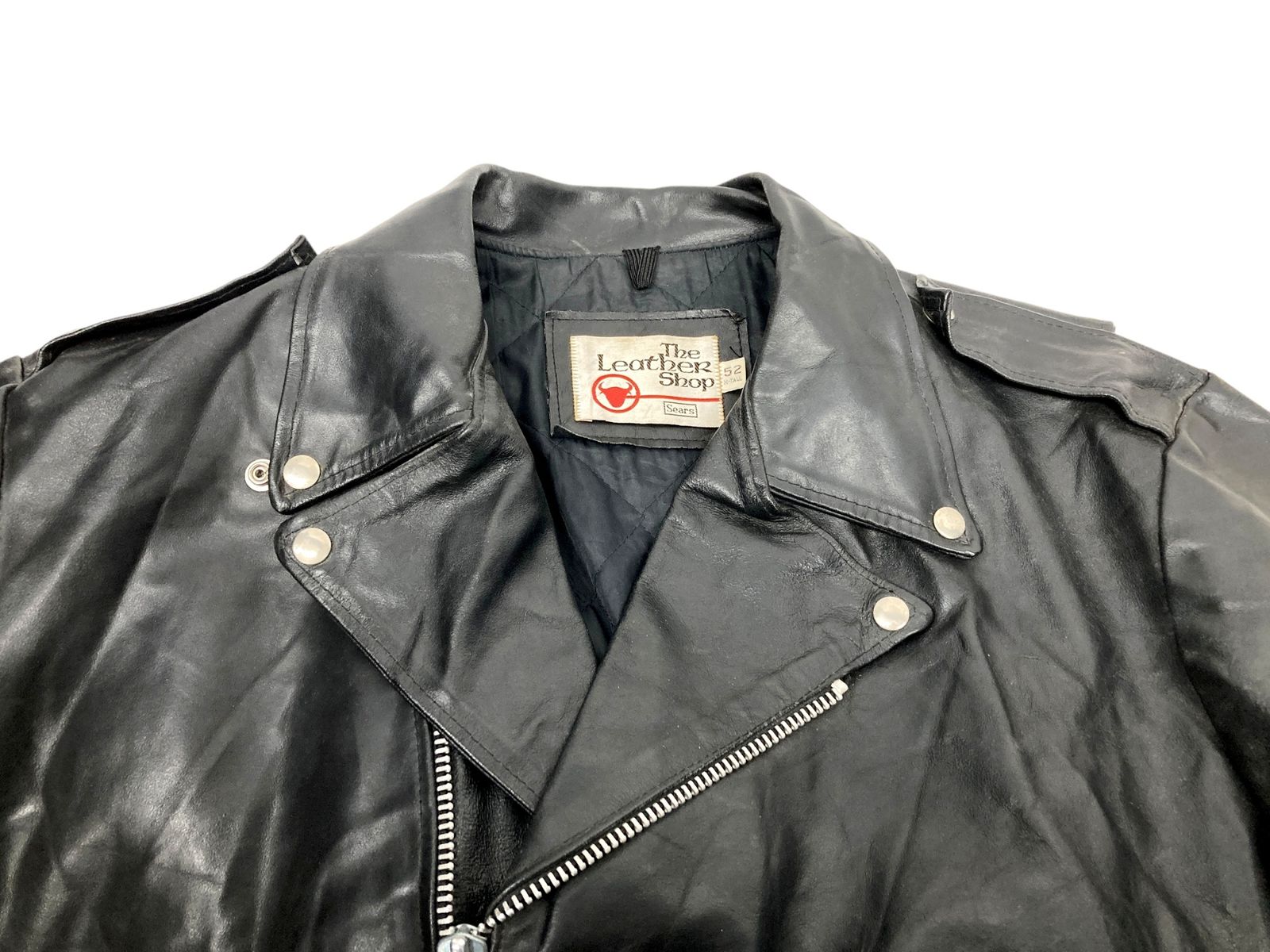 the leather shop sears レザー ライダース ダブル the leather shop sears レザー ライダース ダブル - メルカリ
