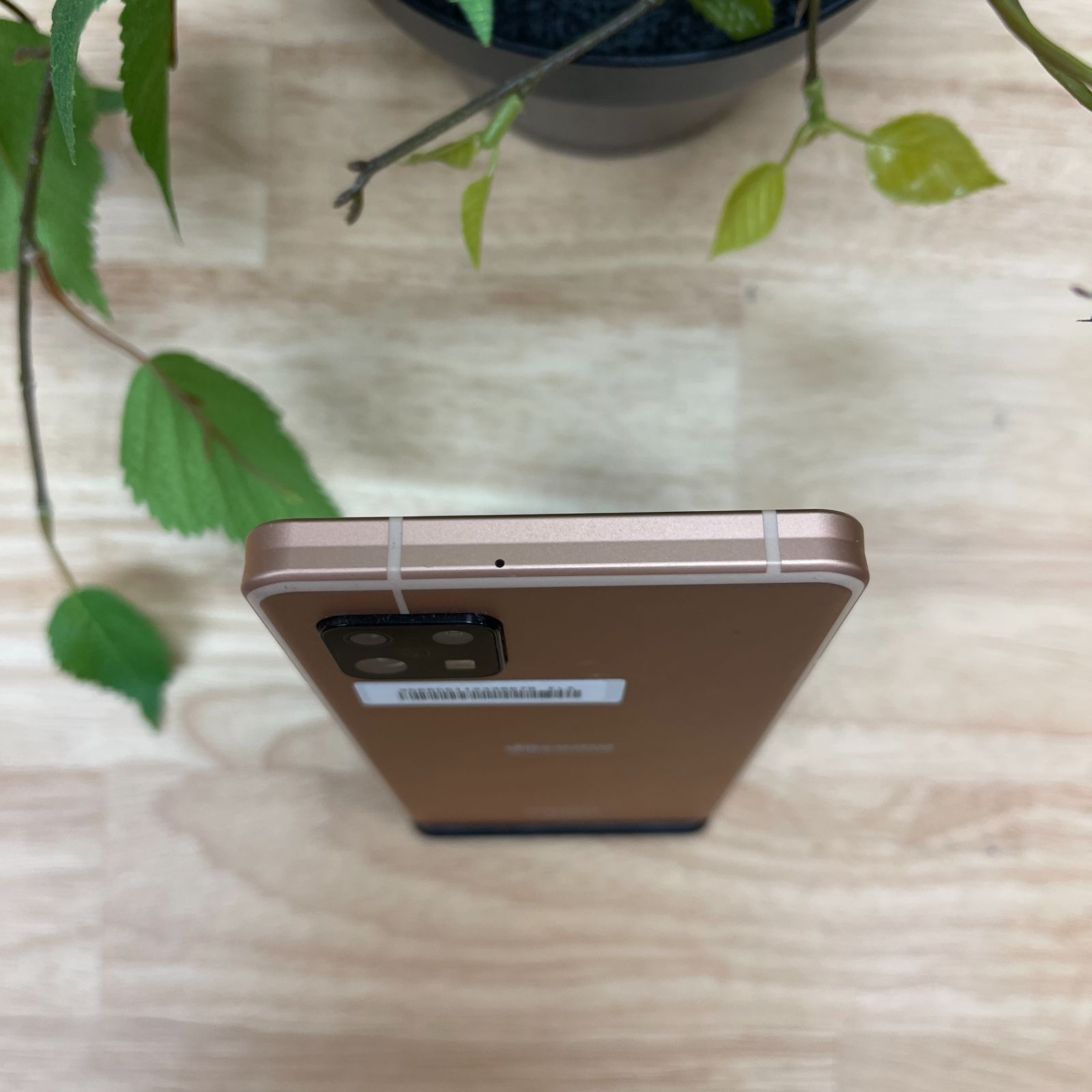 AQUOS sense6 SH-54B 64GB ライトカッパー 国内SIMフリー 送料無料 本