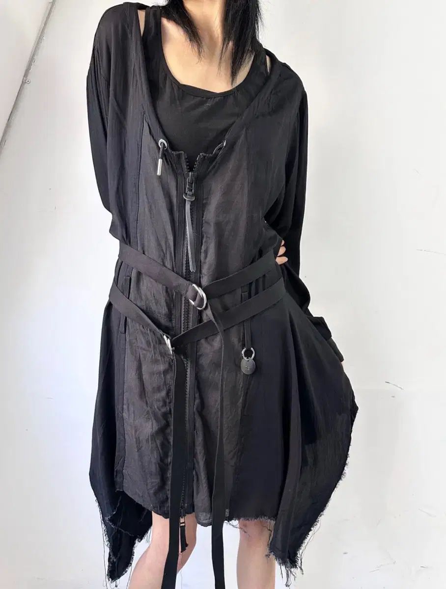 DIESEL ディーゼル アーカイブ ハーネス アシンメトリー ワンピース