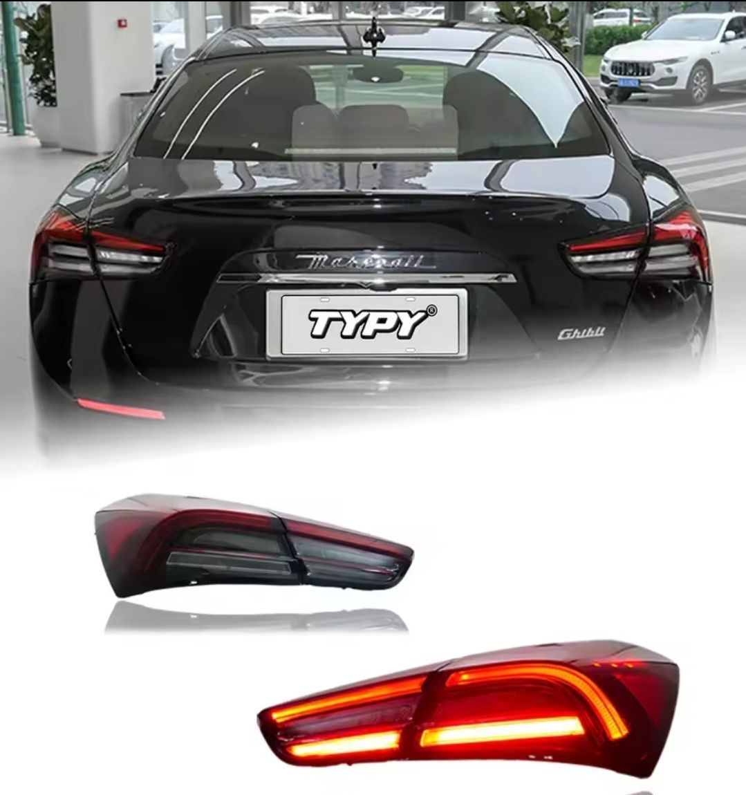 マセラティギブリ　純正テールランプ MASERATI マセラティ ギブリ用 後期タイプ LED テールライト