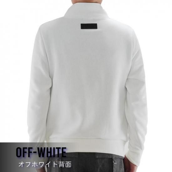 ジップアップスウェット 長袖