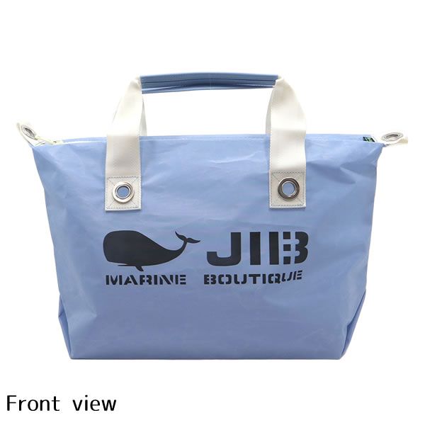 JIB ファスナートートバッグ M グレー ボストン 別売りショルダー