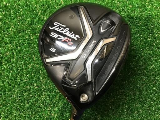 中古】 タイトリスト 917 F2 15° フェアウェイウッド FW ATTAS PUNCH 6
