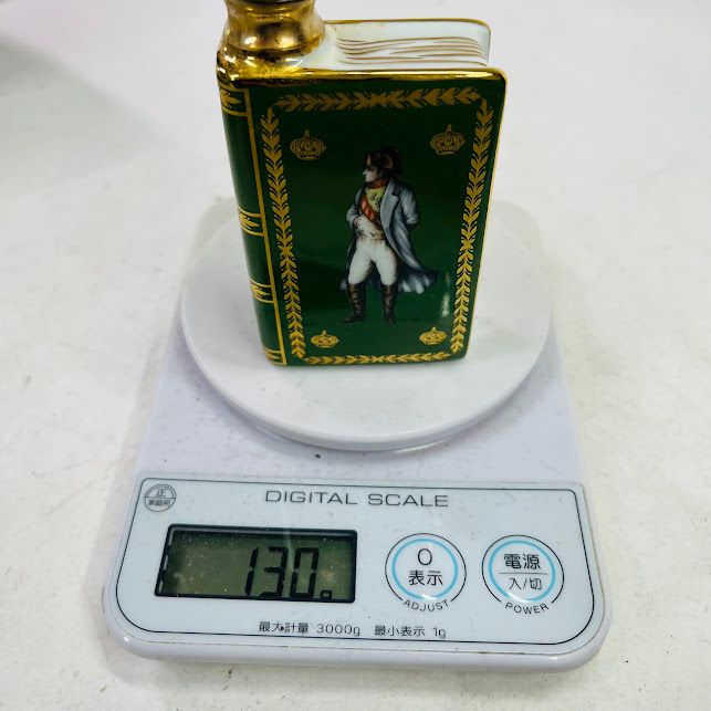 未成年の飲酒は法律で禁じられています】カミュ ナポレオン ブック グリーン 50ml(オールドボトル)液減り130ｇ - メルカリ