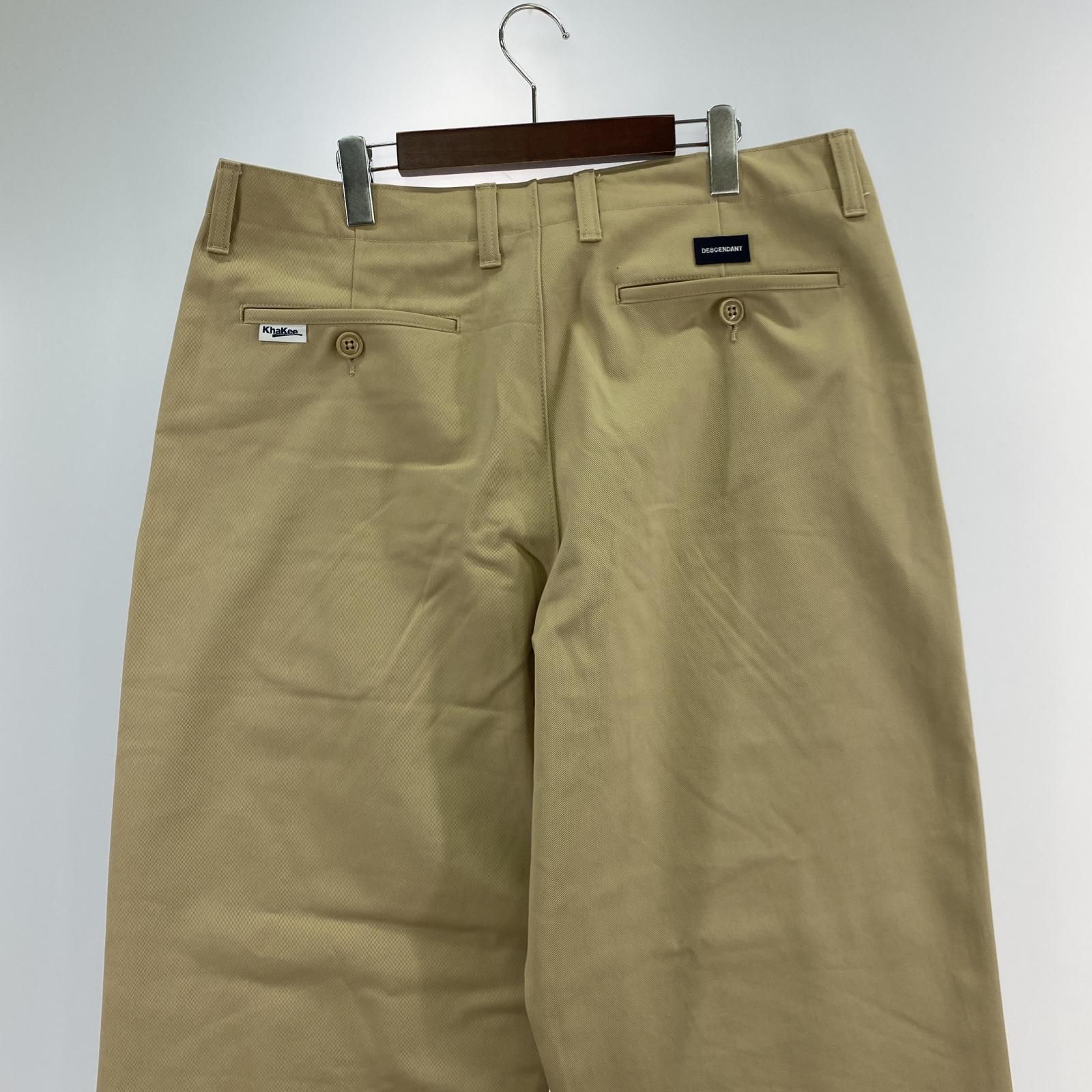 DESCENDANT KhaKee テーパードパンツ チノパン ベージュ DESCENDANT KhaKee テーパードパンツ チノパン ベージュ