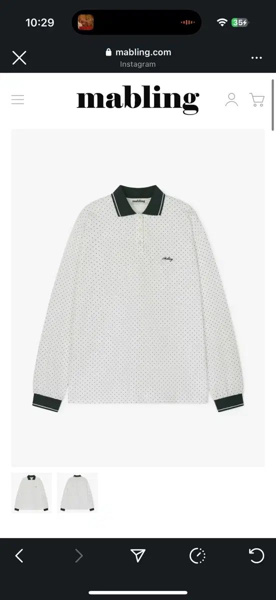 マーブリング ドット ピケ Tシャツ