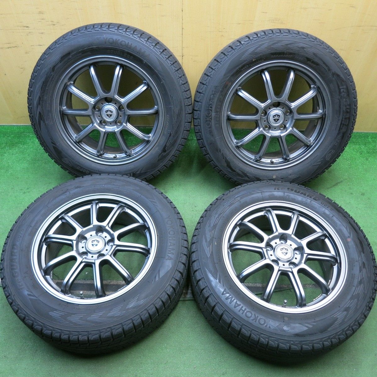バリ溝！キレイ！9.5分☆スタッドレス 225/65R17 ヨコハマ アイス 