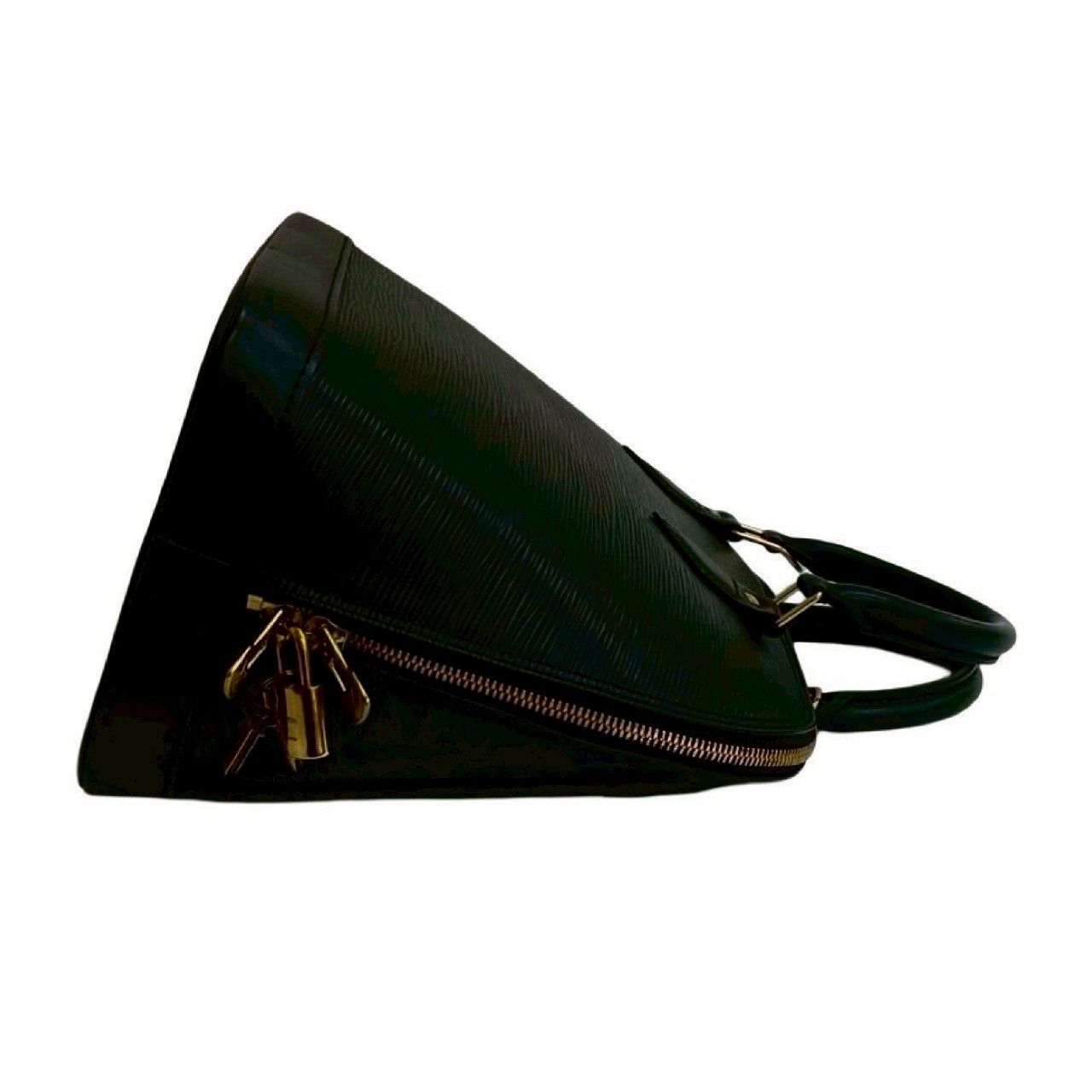 極美品　ルイヴィトン　アルマPM ハンドバッグ　エピ　黒　レザー　本革　LV ルイヴィトンアルマPM 14127 ノワール レディース エピレザー
