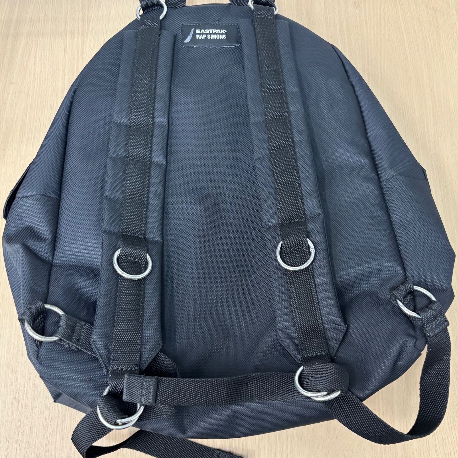 RAF SIMONS Eastpak Collaboration Backpack Black Canvas 30L Men's