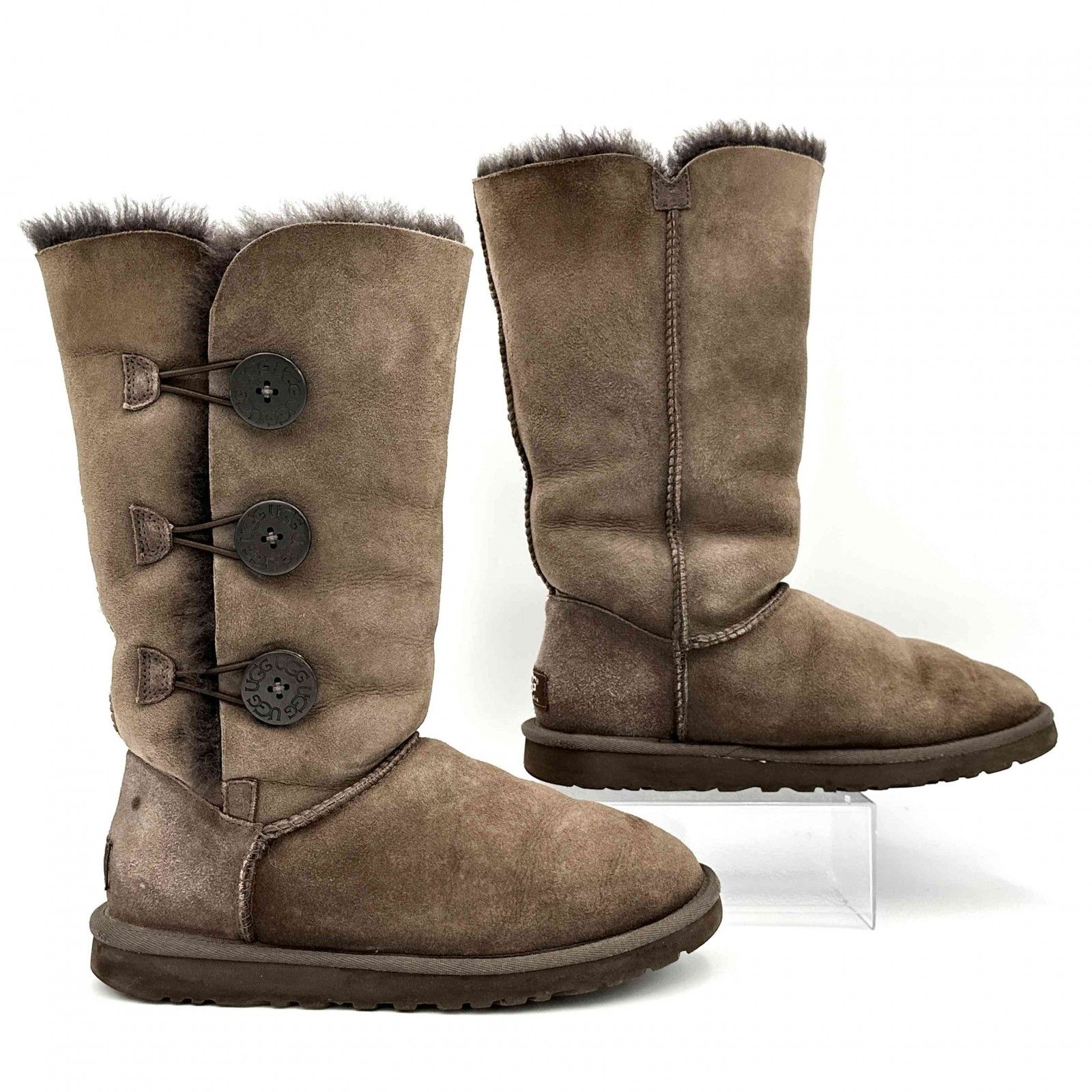 通販 公式サイト - 驚きの激安価格 ベイリーボタン UGG ムートンブーツ メルカリ - 1507T ブラウン 靴