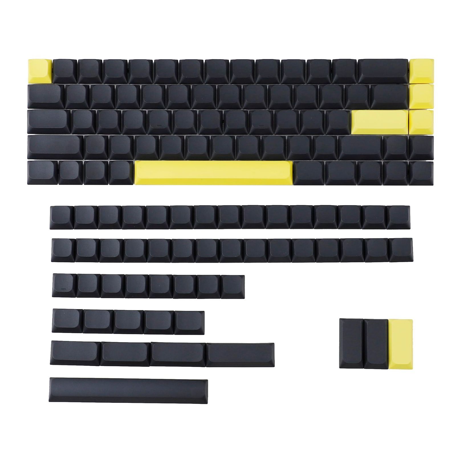 【新着商品】(キーキャップのみ) キーボード用 メカニカル レイアウト 108 96 87 84 75 68 64 61 MX MX キーキャップ PBT ブランク ロープロファイル ウルトラスリム 119 gantelman YMDK