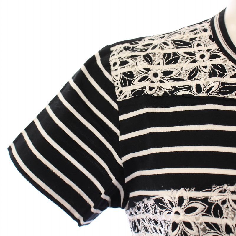 tricot COMME des GARCONS 切替ボーダーＴシャツ トリココムデギャルソン tricot COMME des GARCONS Tシャツ
