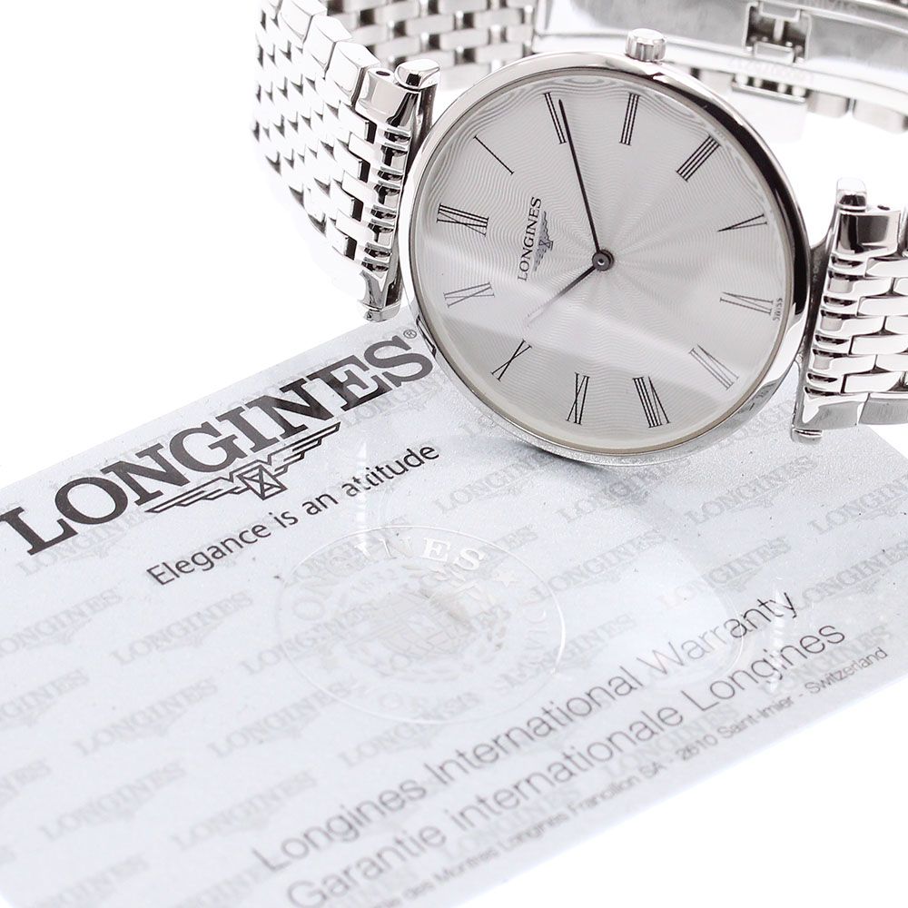 ロンジン LONGINES L4.709.4 グランドクラシック クォーツ メンズ美品 