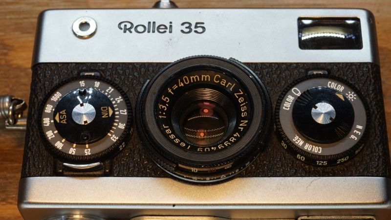 8989 良品 Rollei 35 露出計OK ドイツ製 シルバー