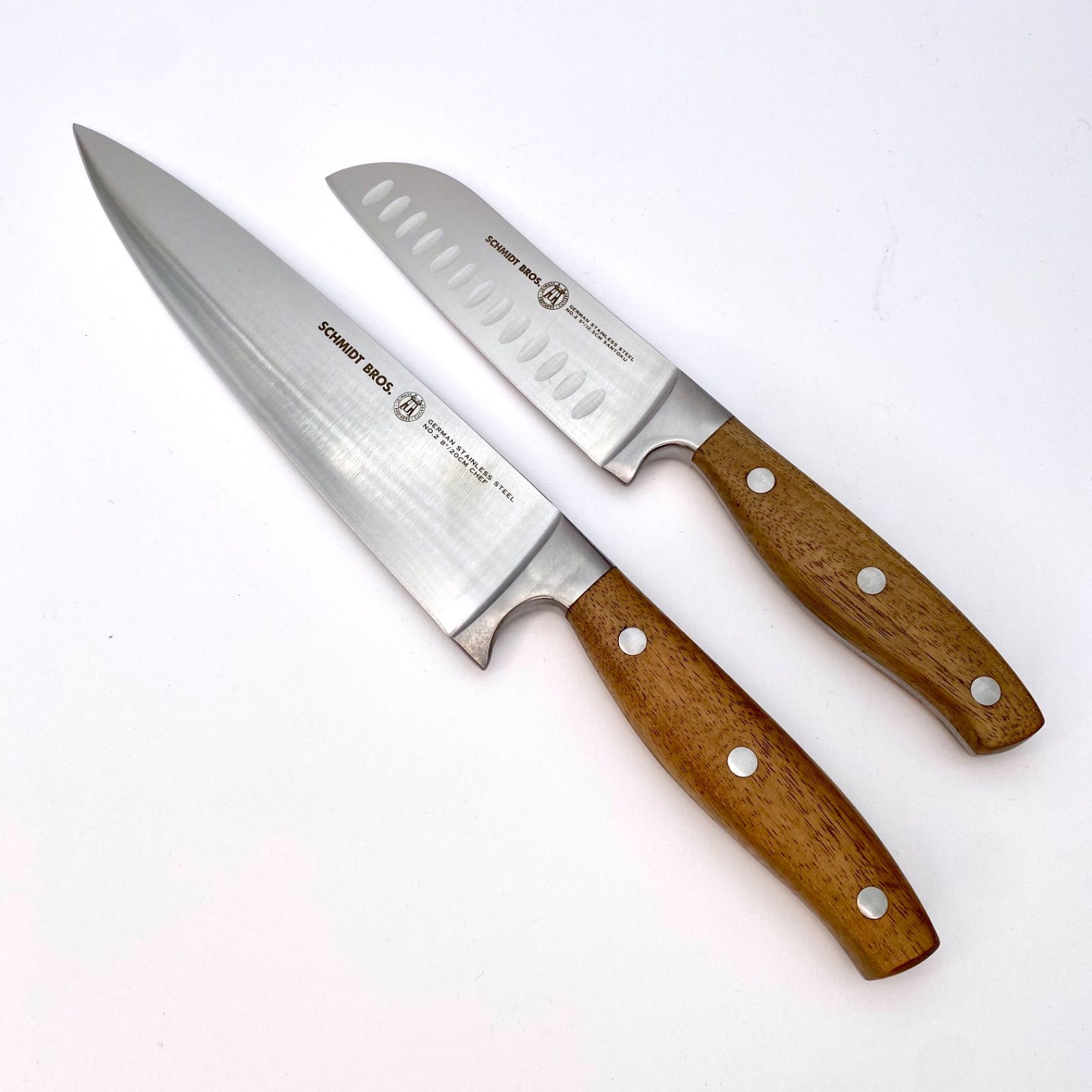 シュミットブラザーズ カトラリー ナイフ 2本セット アカシア材 包丁