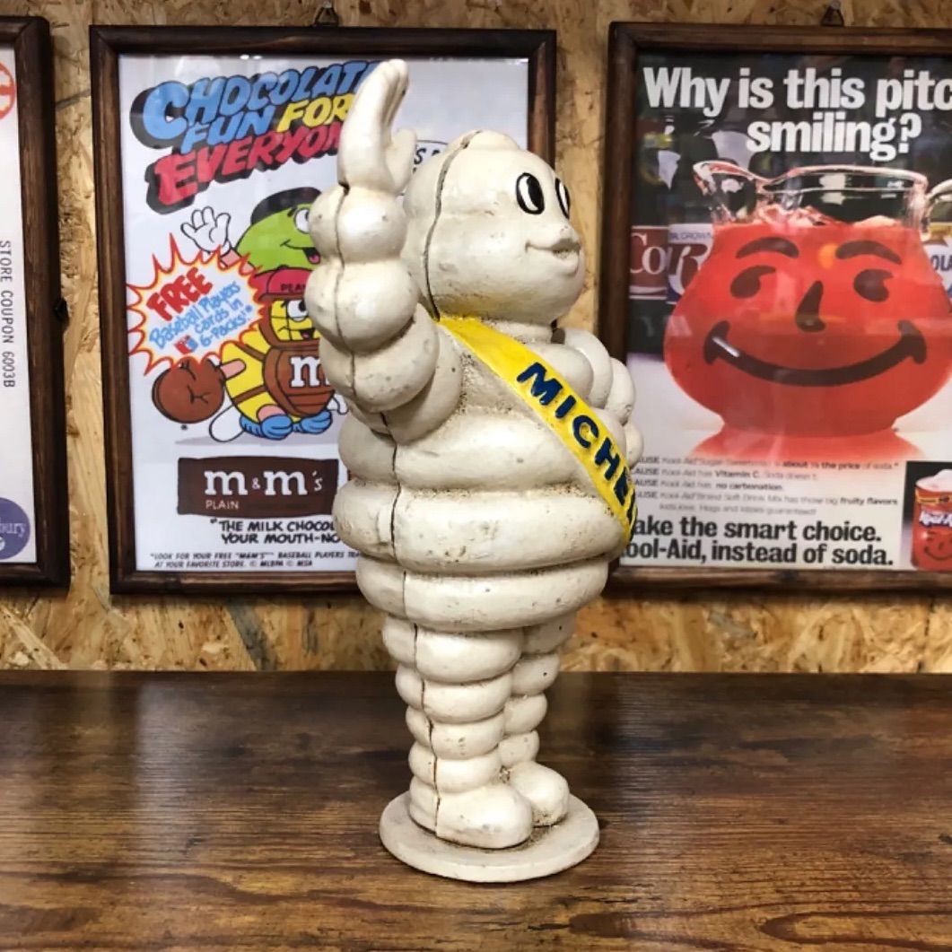 TIRE MAN BANK ミシュラン バンク ビバンダム フィギュア 貯金箱 ...