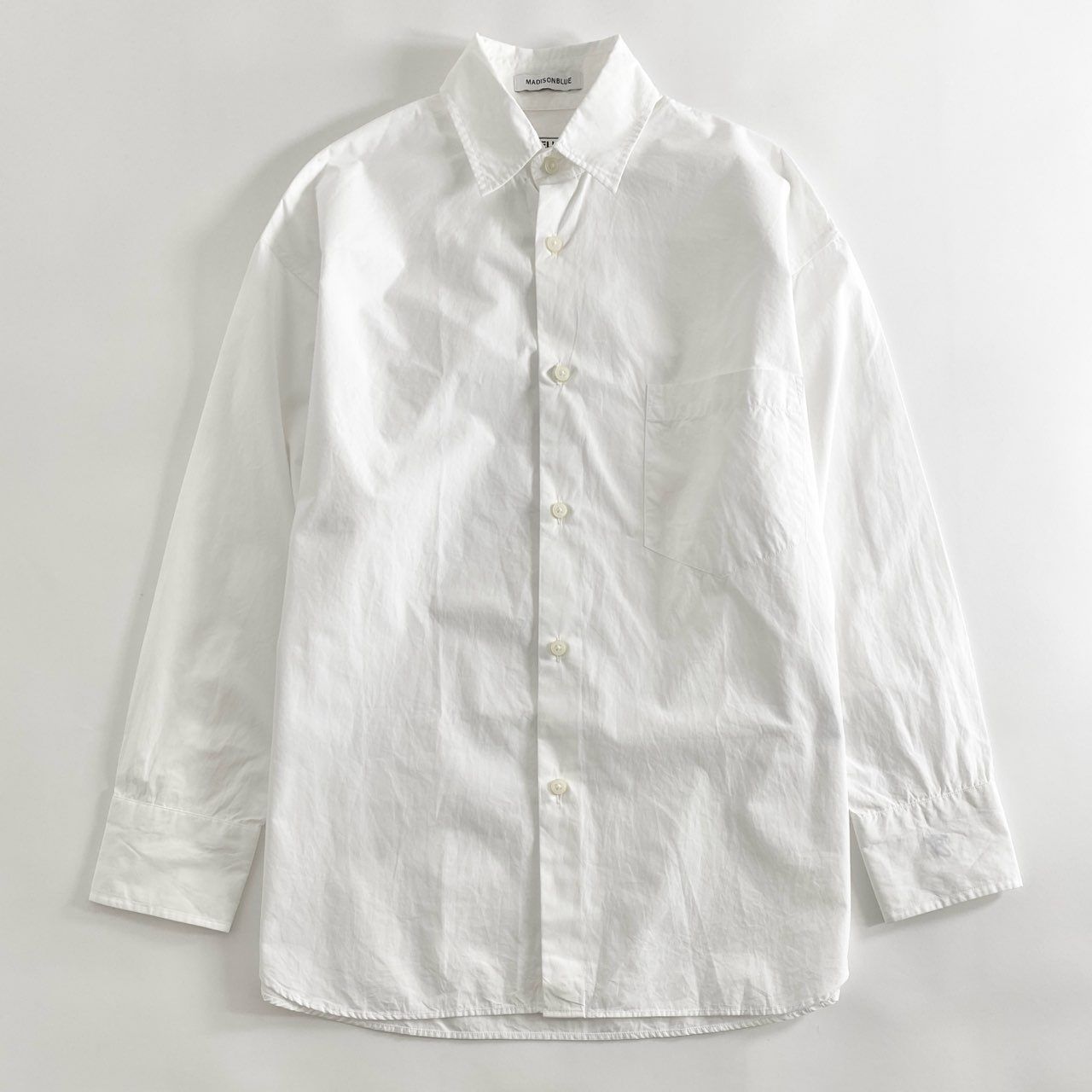 マディソンブルー J.BRADLEY SHIRT 白 ホワイト 白 コットン 0000000000432_PNa1Qtc.jpg