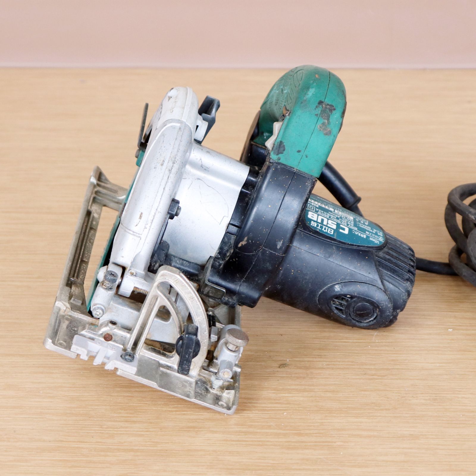 新潟発 日立工機 造作丸のこ C5UB 100V 50/60Hz 木工 木材 丸鋸