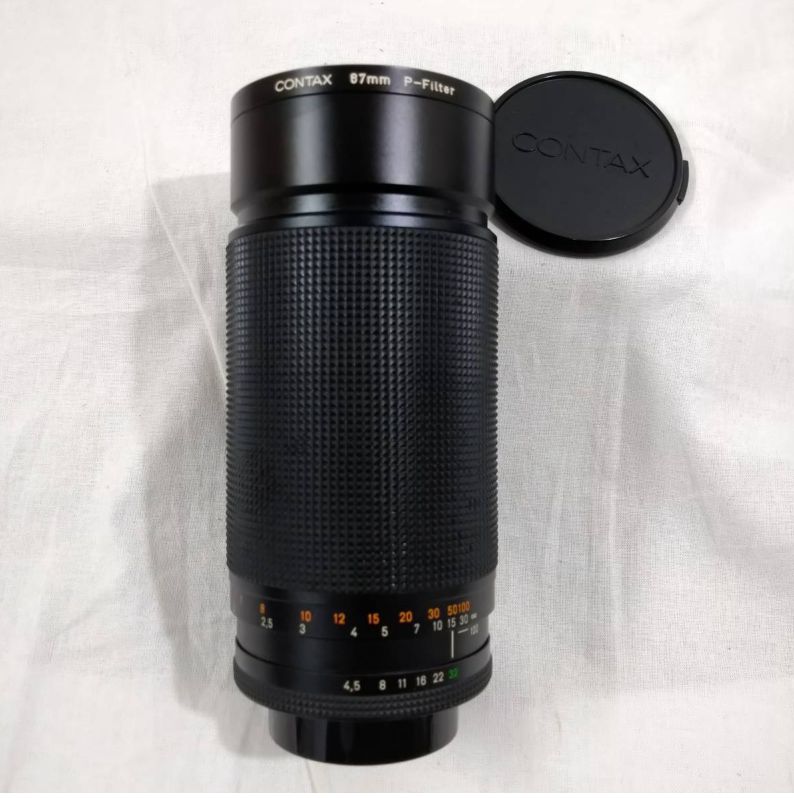 美品】コンタックス CONTAX Carl Zeiss Vario Sonnar T* 100-300mm F4.5-5.6 レンズ【フィルム カメラ  写真 一眼レフ アンティーク】2 - メルカリ