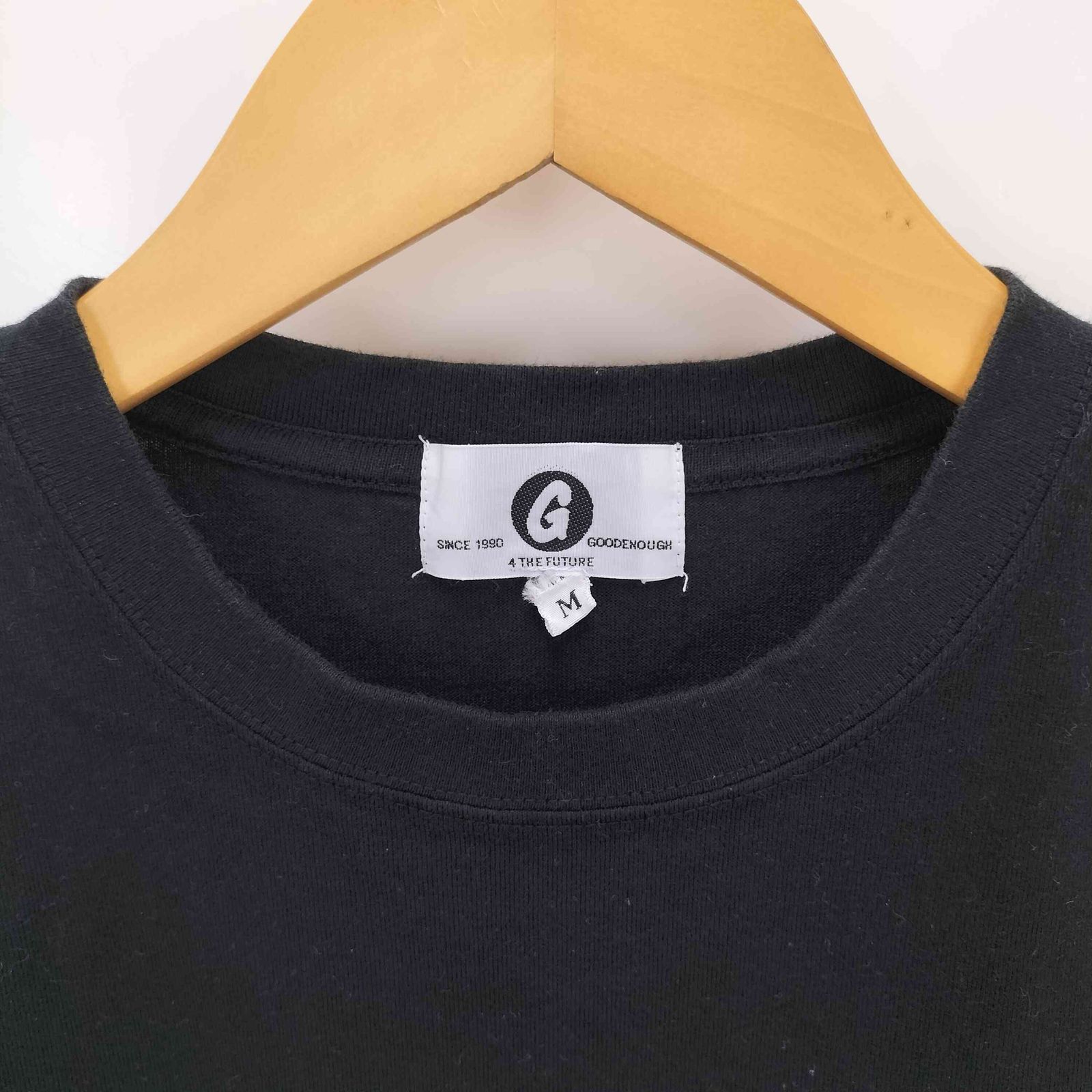 グッドイナフ GOODENOUGH 復刻 GE フェルト 立体 ロゴ クルー